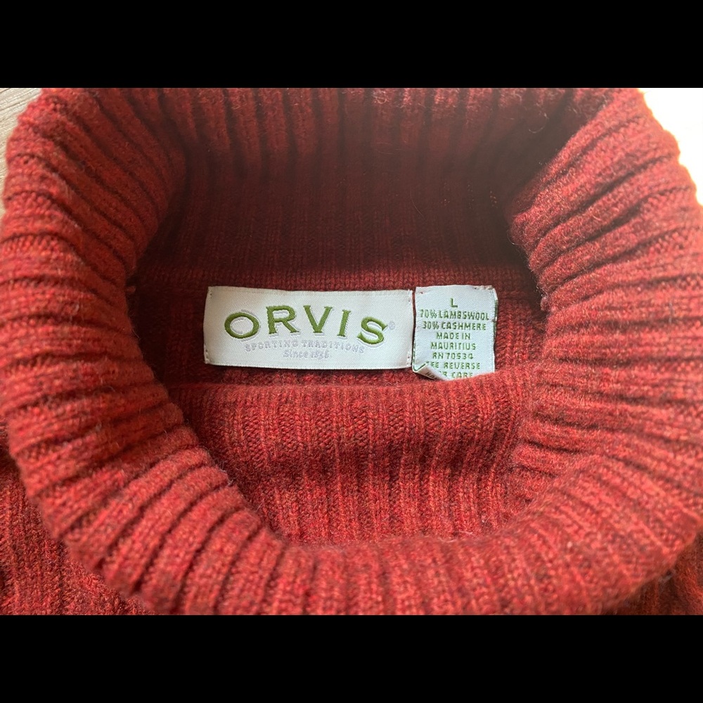 Orvis Turtleneck Sweater - Picture 3 of 3